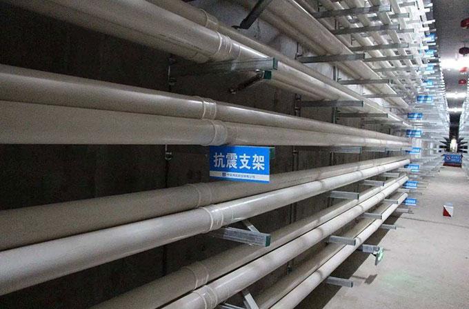 管廊抗震支架排線布置